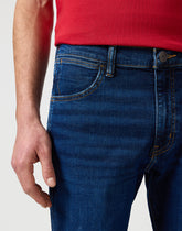 Męskie Spodnie Jeansowe Wrangler Larston Vintage Storm 112368466